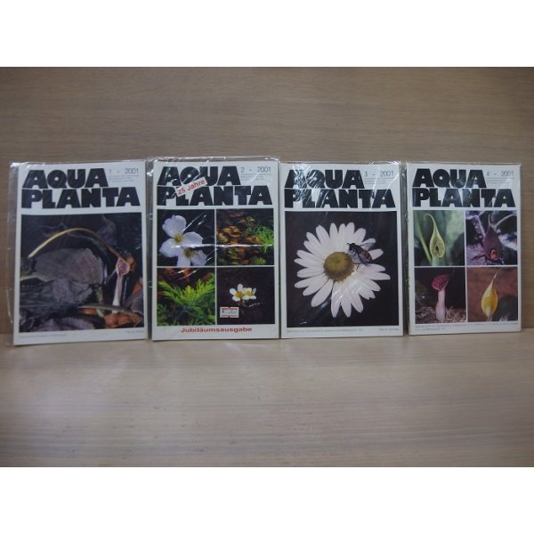 画像1: AQUA PLANTA 2001 1~4 (4冊セット)  (1)